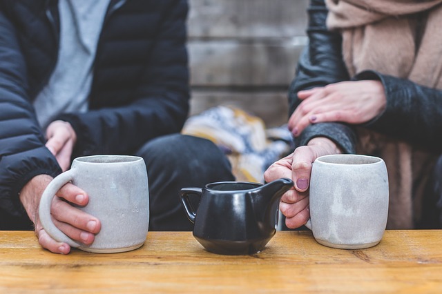 Drinking Coffee