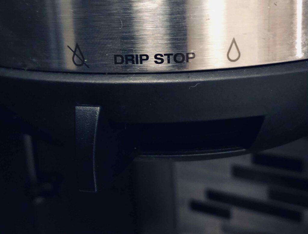 Ninja Specialty Coffee Maker Drip Stop