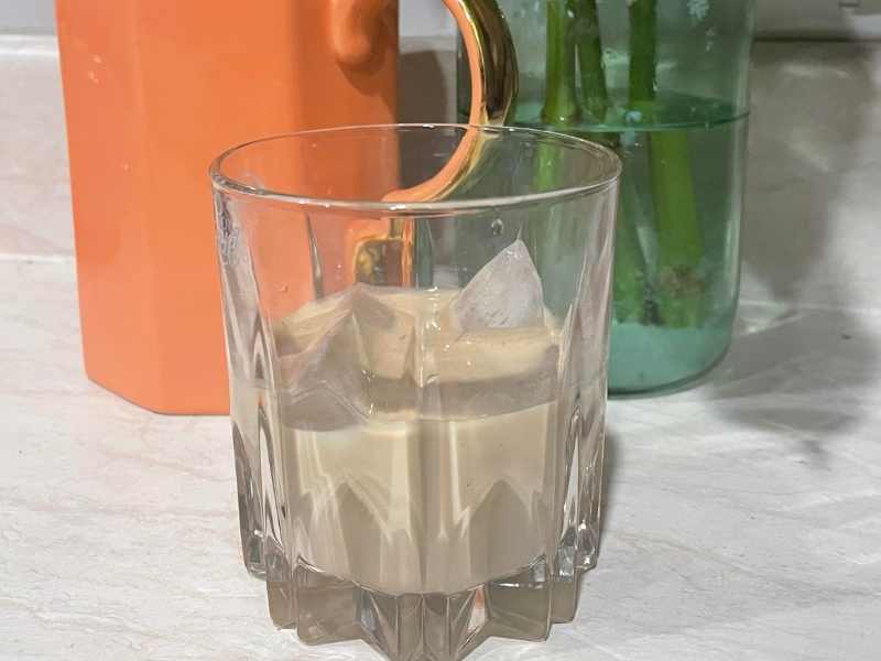 Brewing cold brew in milk results